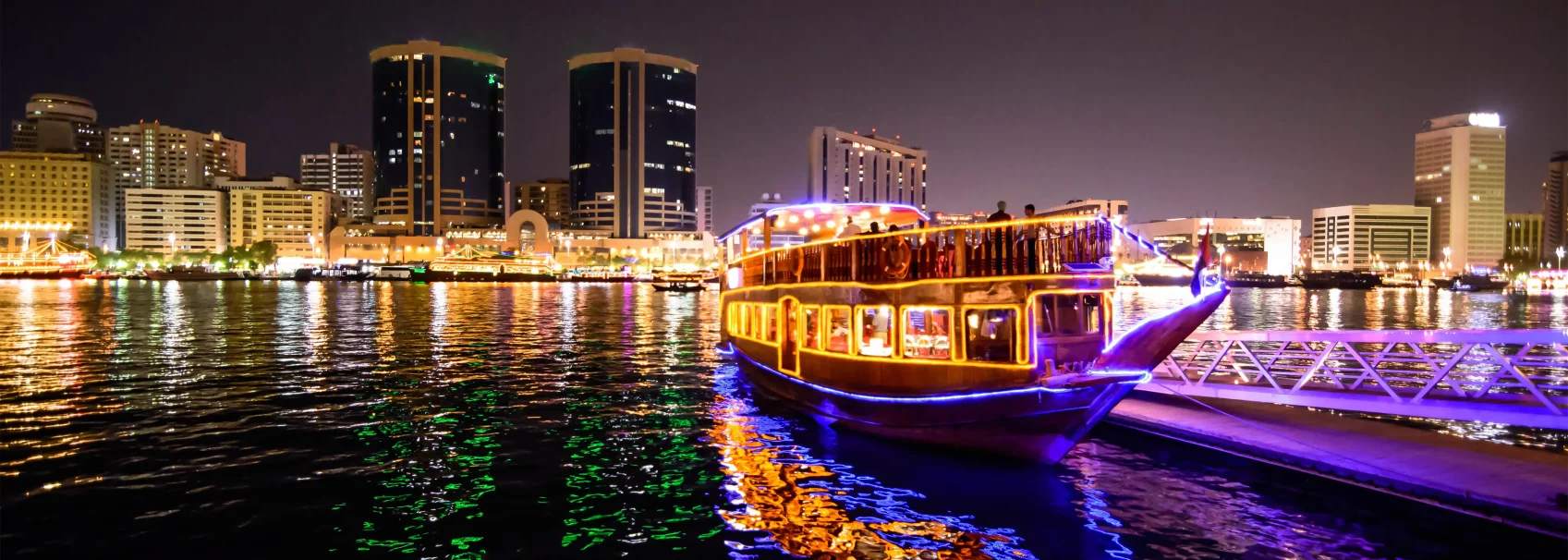 Arrival in Dubai with Dhow Cruise with Transfers SIC