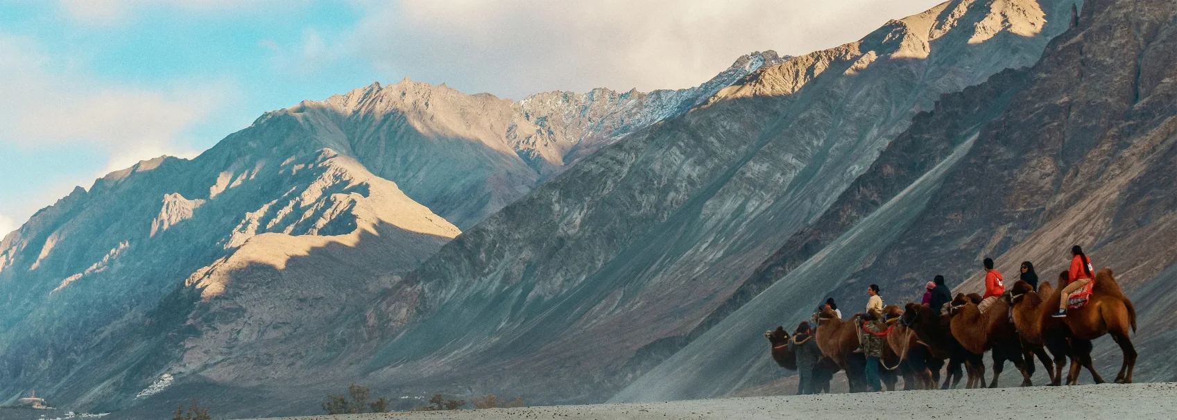 Leh to Nubra Valley (120 KMS/4–5 HRS)