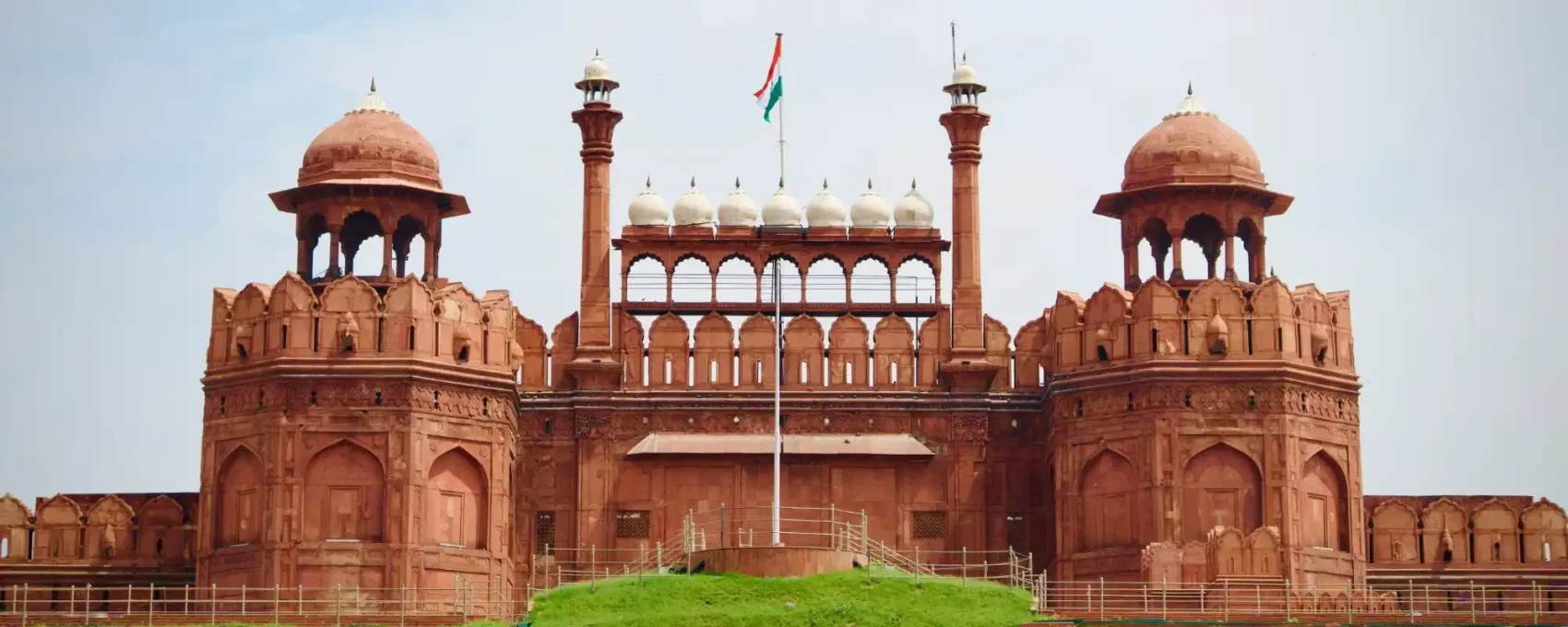 Lal qila or red fort delhi india