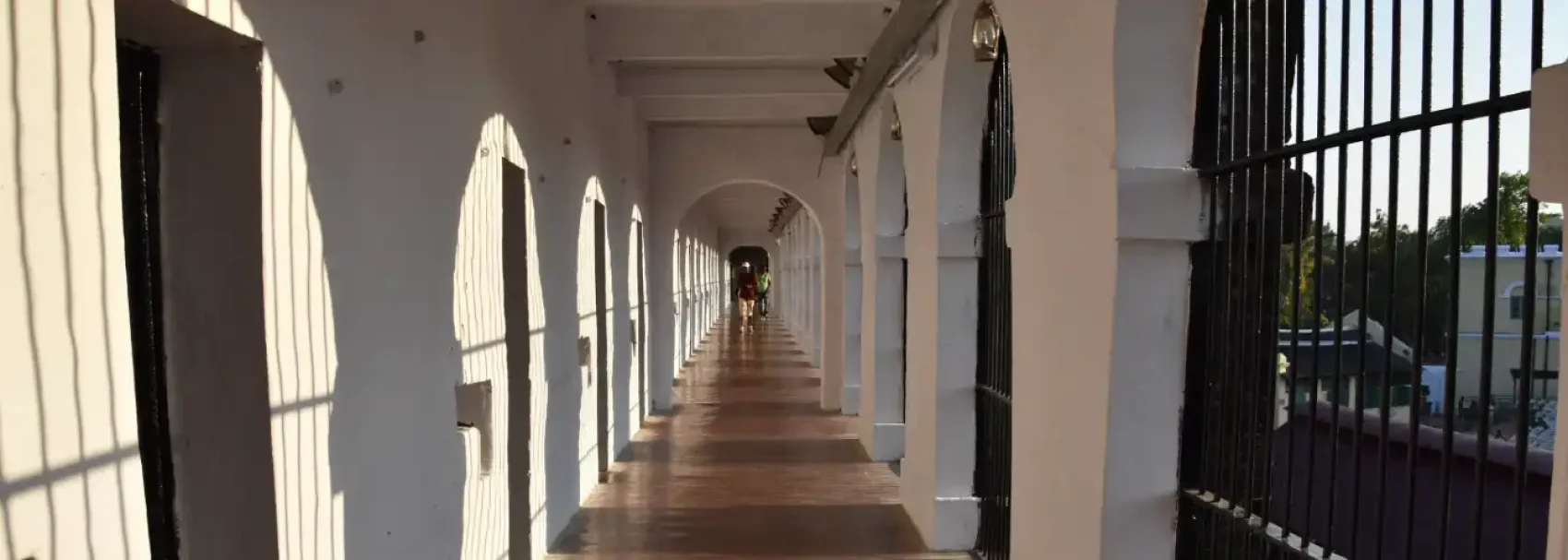 Arrive Port Blair (Corbyn’s Cove Beach + Sound & Light Show at Cellular Jail)