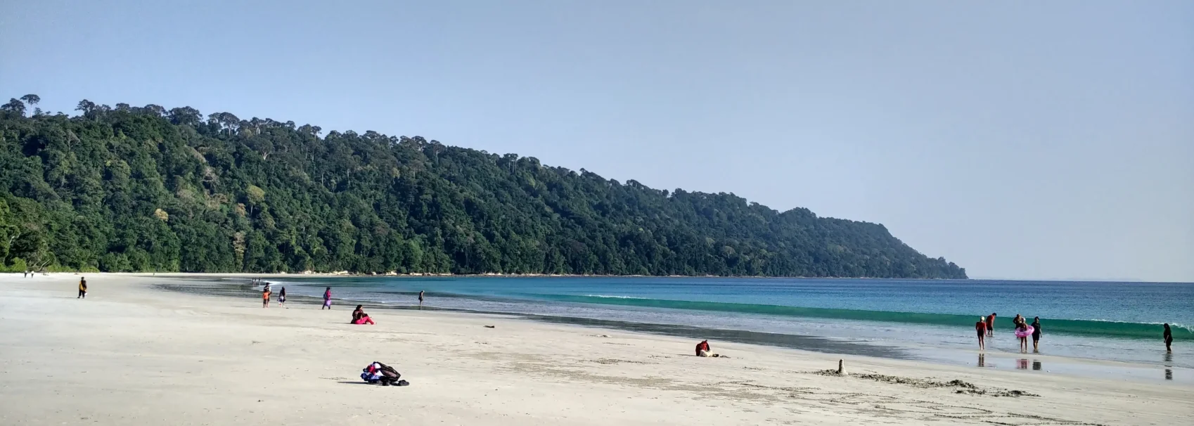 Port Blair to Havelock Island via ferry (Radhanagar Beach)
